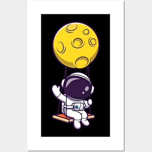 moon Posters and Art